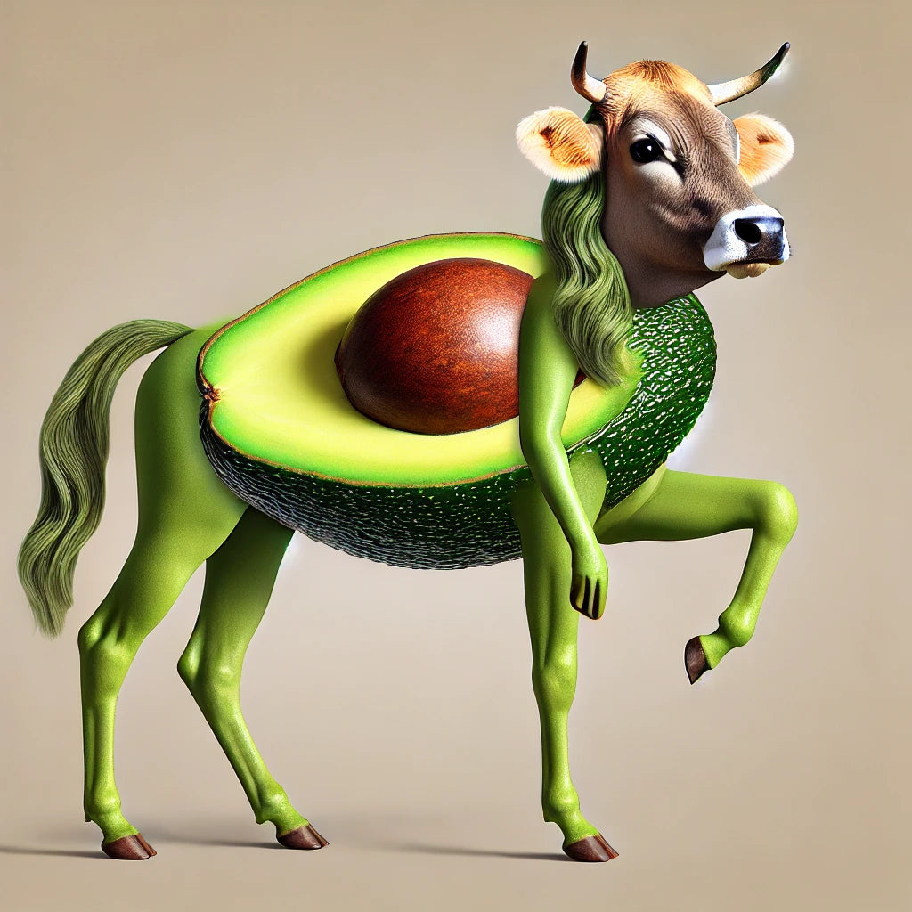 Cow Avotaur Blanket – Wrap Yourself in Ripe Power 🥑🐄🛌🔥