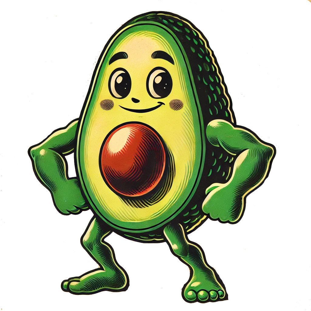 Pop Art Avotaur T-Shirt – Because Minotaurs Were Missing Something… Like Avocados 🥑🐂🎩