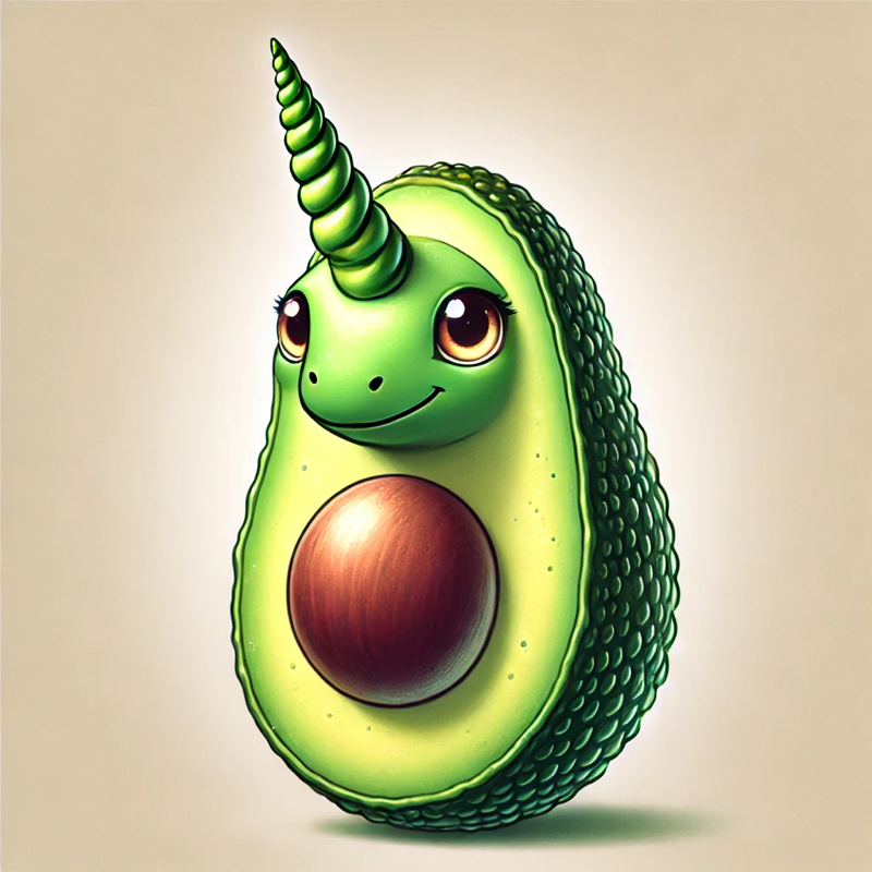 Baby Avocorn Blanket – Snuggle the Myth, Hug the Magic 🥑🦄🛌✨